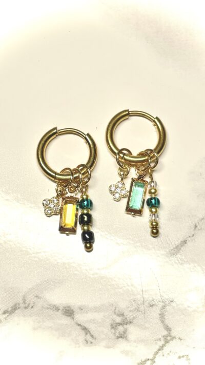 Boucles d’oreilles pendantes JOY